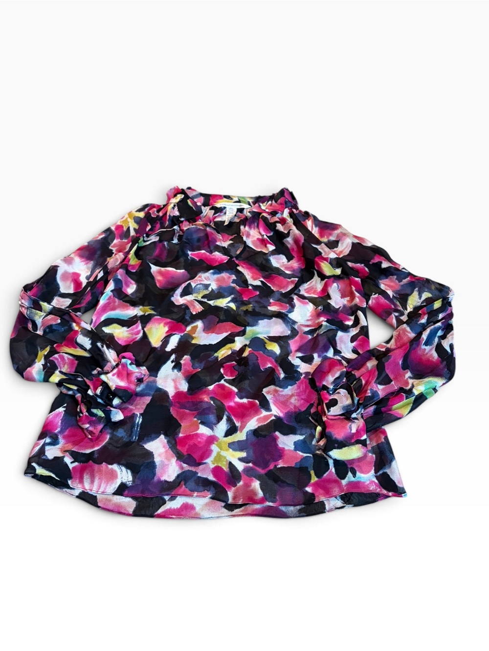 DVF silk blouse